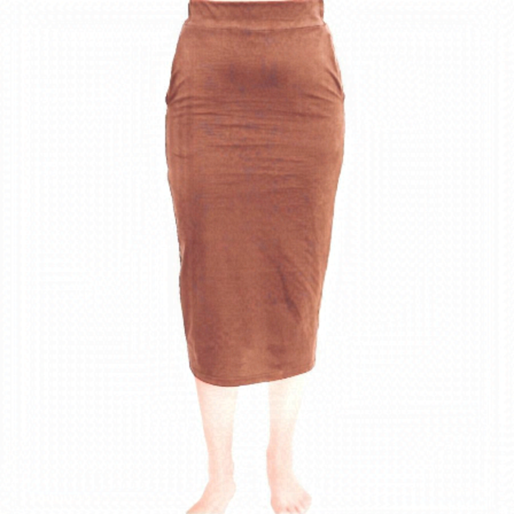 * 𝅺SMASH+TESS Street to Chic Rust Brown pencil Skirt Size XS